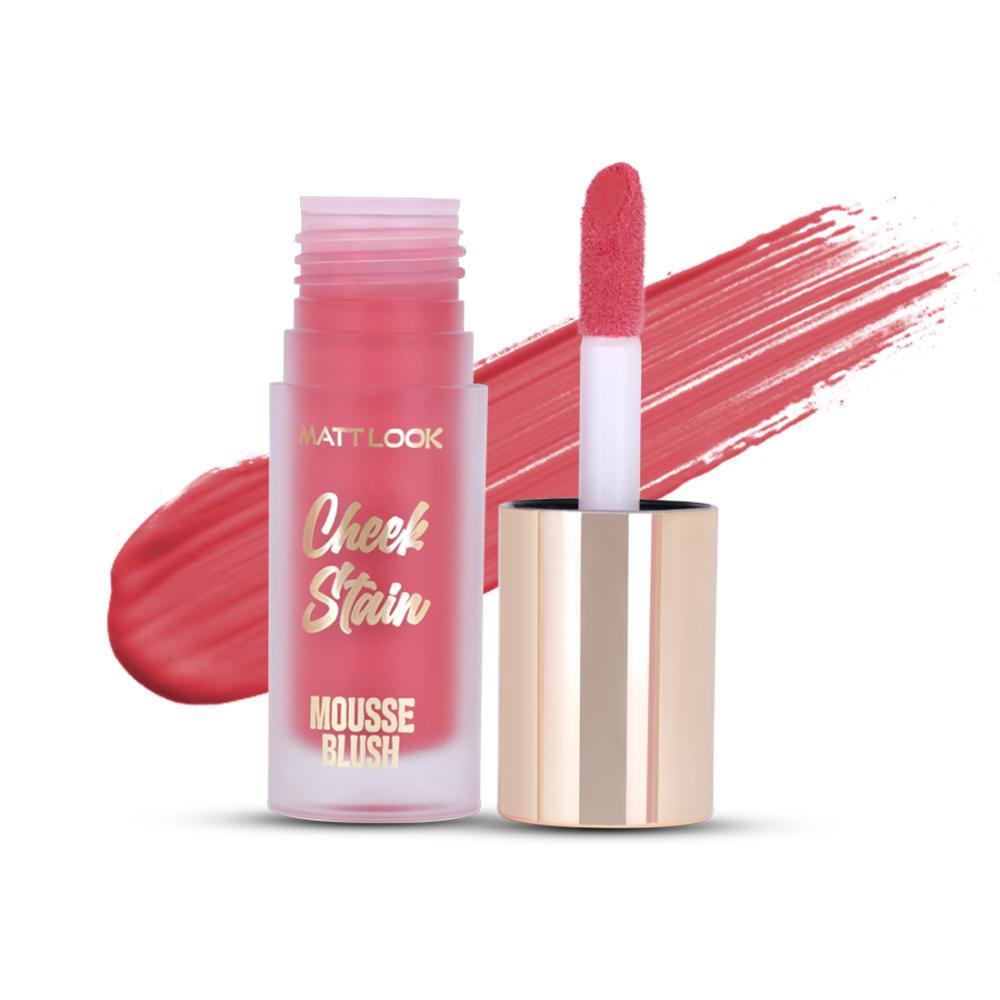 Matt look Cheek Stain Mousse Blushs
