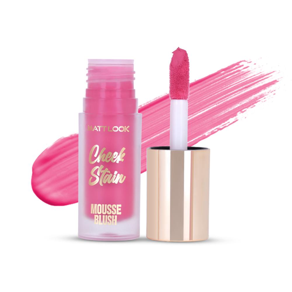 Matt look Cheek Stain Mousse Blushs
