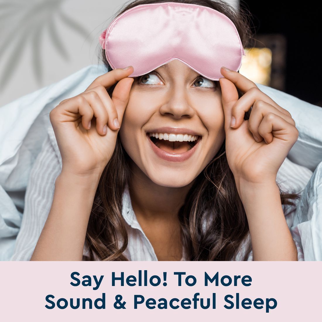 GUBB Satin Eye Mask (Pink)