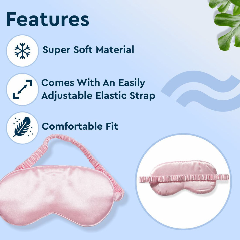 GUBB Satin Eye Mask (Pink)