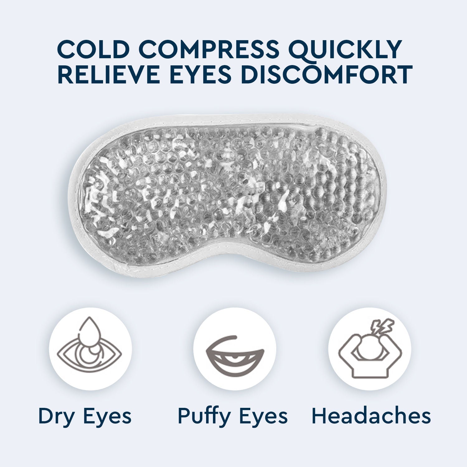 GUBB Soothing Eye Gel Mask Grey