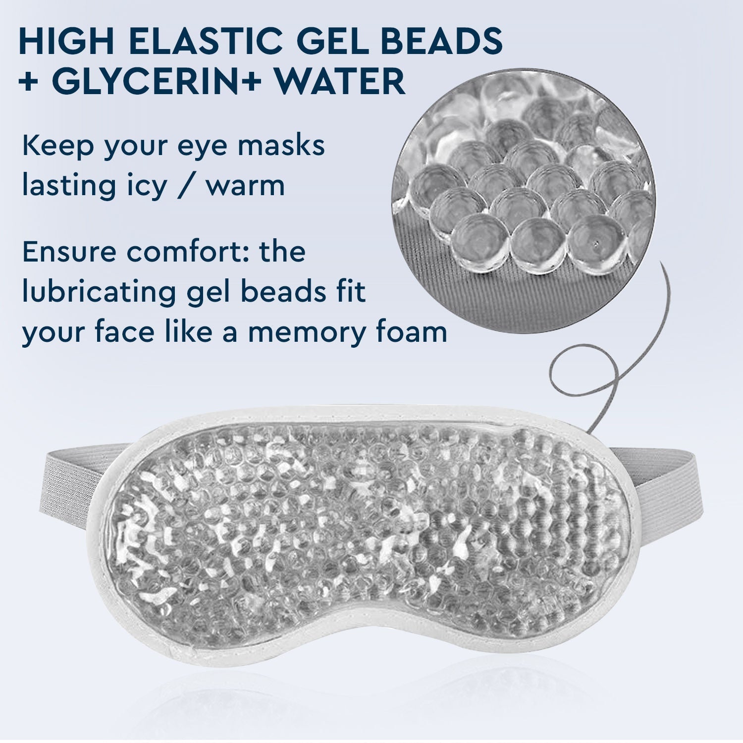 GUBB Soothing Eye Gel Mask Grey