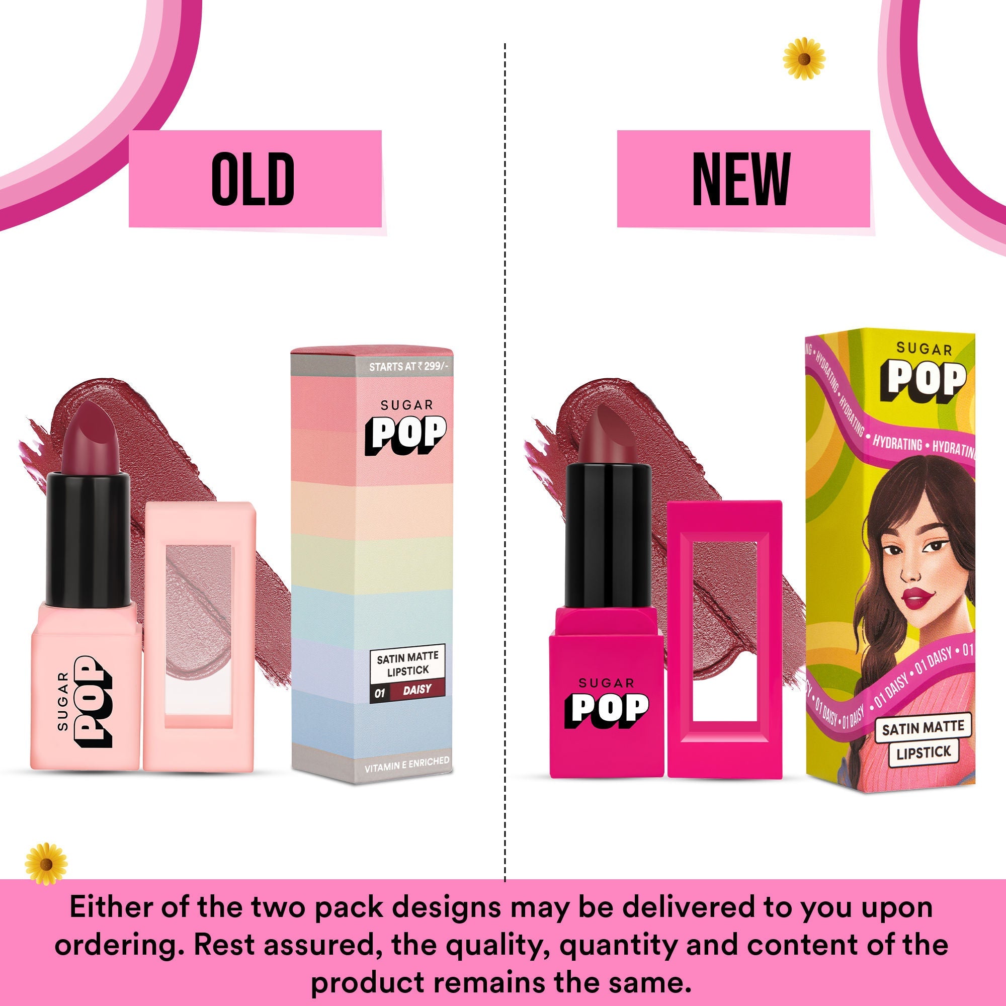 SUGAR POP Satin Matte Lipstick