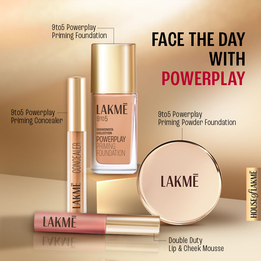 Lakme Double Duty Lip & Cheek Mousse Matte Lipstick & Soft Blush