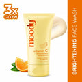Moody Vitamin C Brightening Face Wash Cleanser With Niacinamide, AHA Grapefruit For Glowing Skin