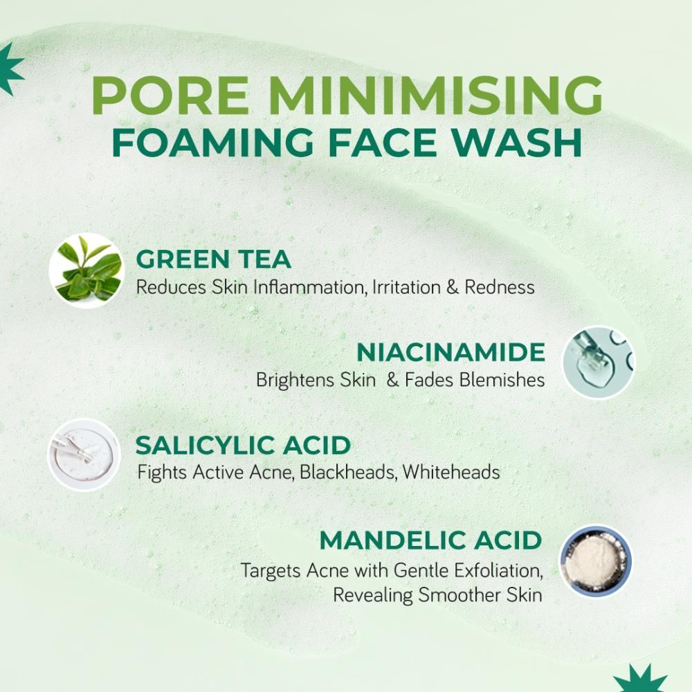 Moody Acnexpert Foaming Face Wash with Salicyclic Acid & Niacinamide For Oily & Acne Prone Skin