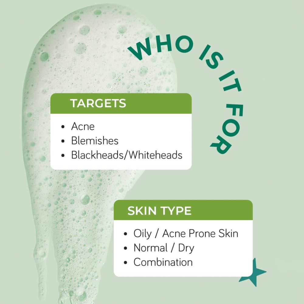 Moody Acnexpert Foaming Face Wash with Salicyclic Acid & Niacinamide For Oily & Acne Prone Skin