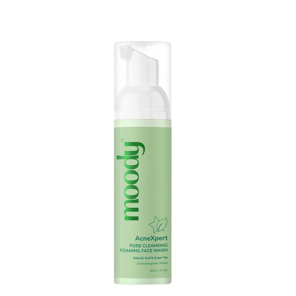 Moody Acnexpert Foaming Face Wash with Salicyclic Acid & Niacinamide For Oily & Acne Prone Skin
