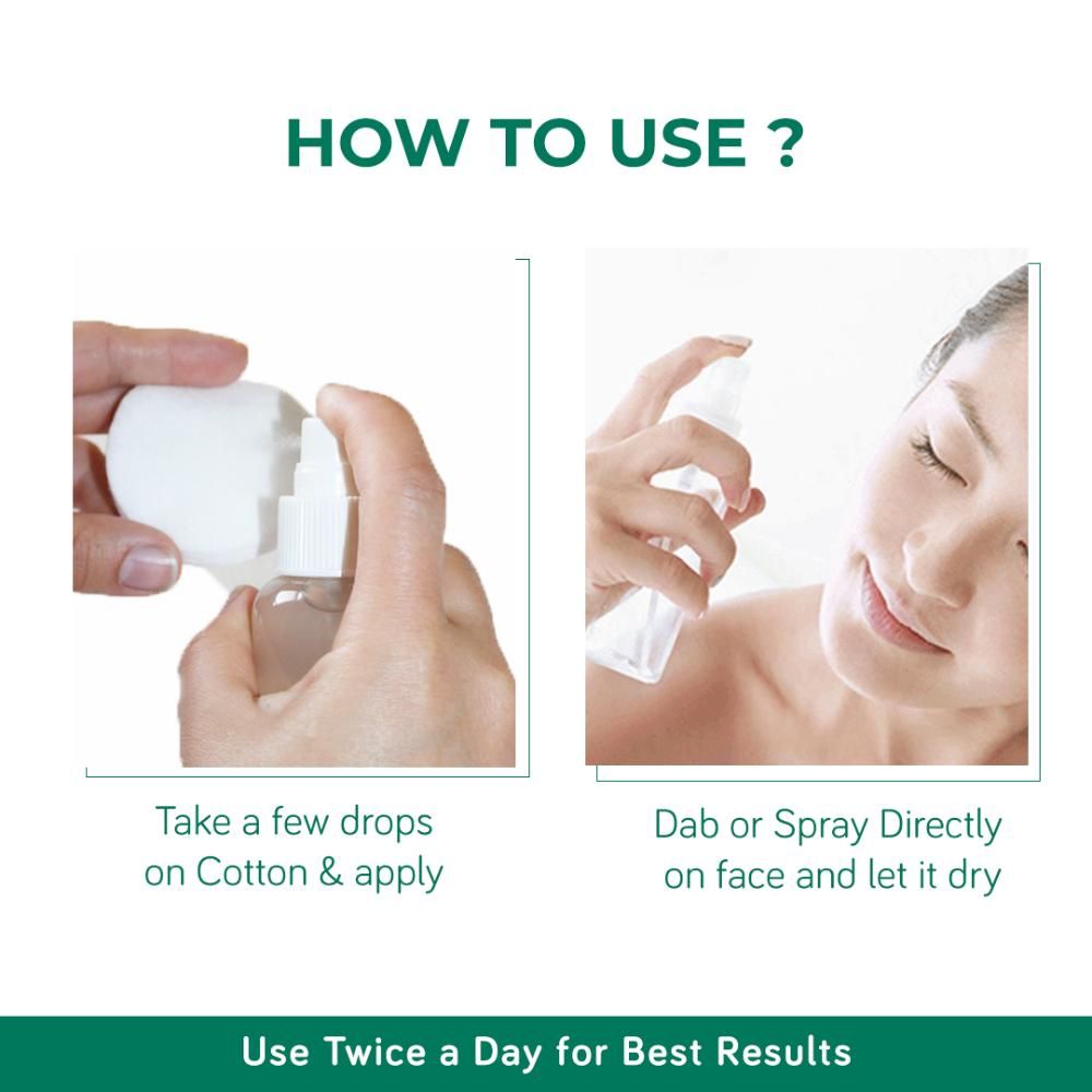 Moody Acnexpert Skin Clarifying Face Mist With Niacinamide & Green Tea - Face Toner For Oily Skin