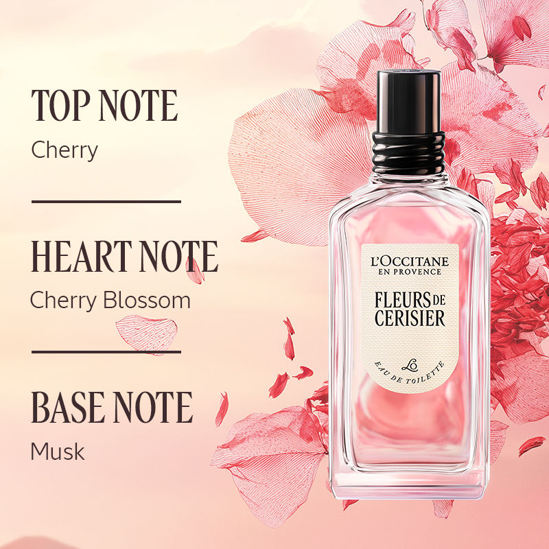 L'Occitane Cherry Blossom Roll-On Eau de Toilette Intense