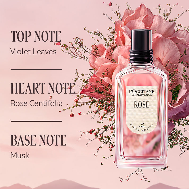 L'Occitane Rose Eau De Toilette For Her