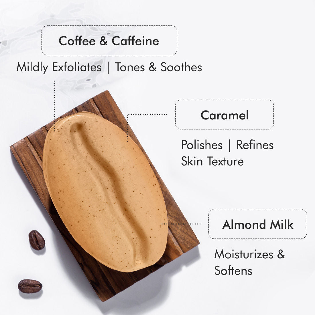 MCaffeine Exfoliating Coffee Bathing Soap
