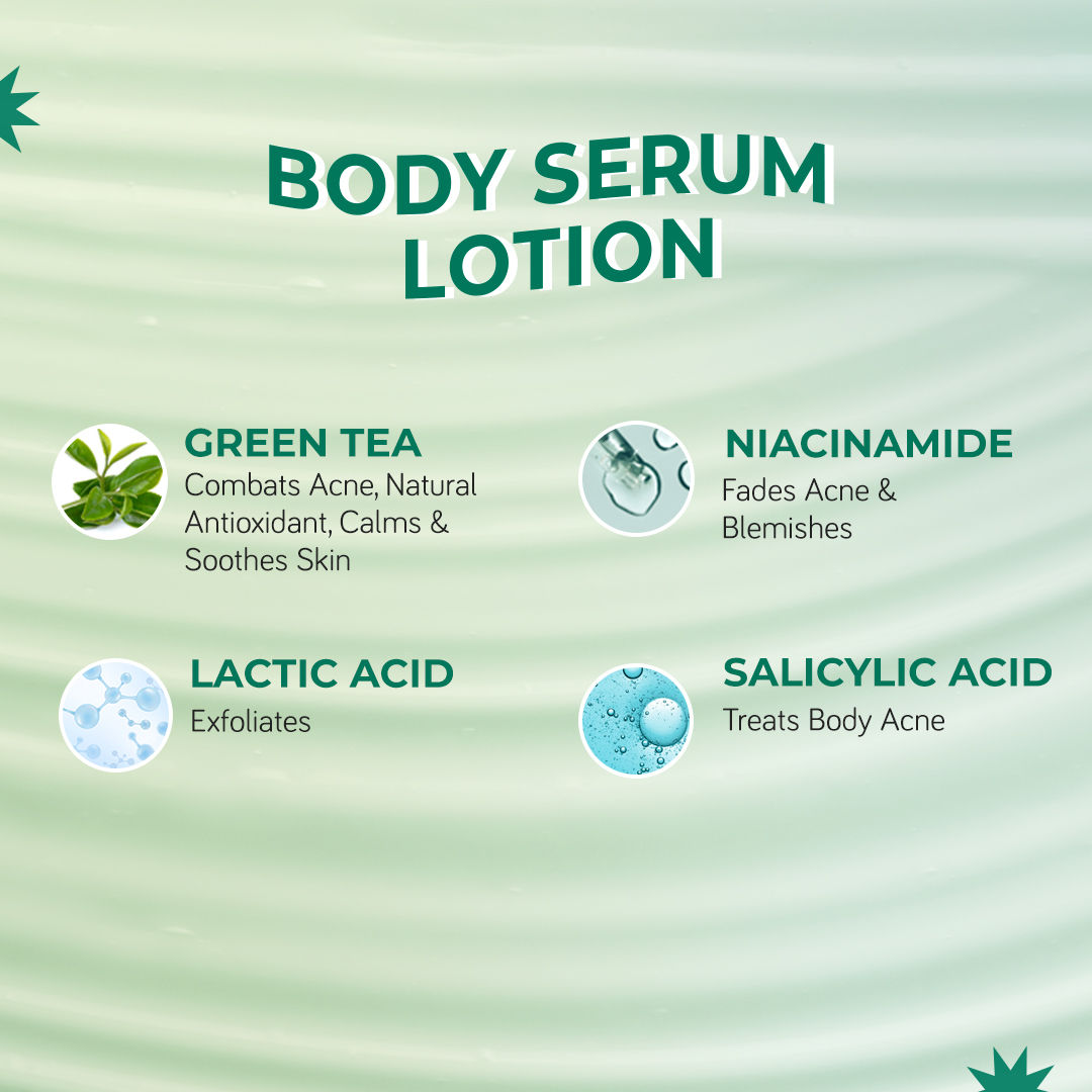 Moody AcneXpert Body Lotion with Green Tea & Salicylic Acid