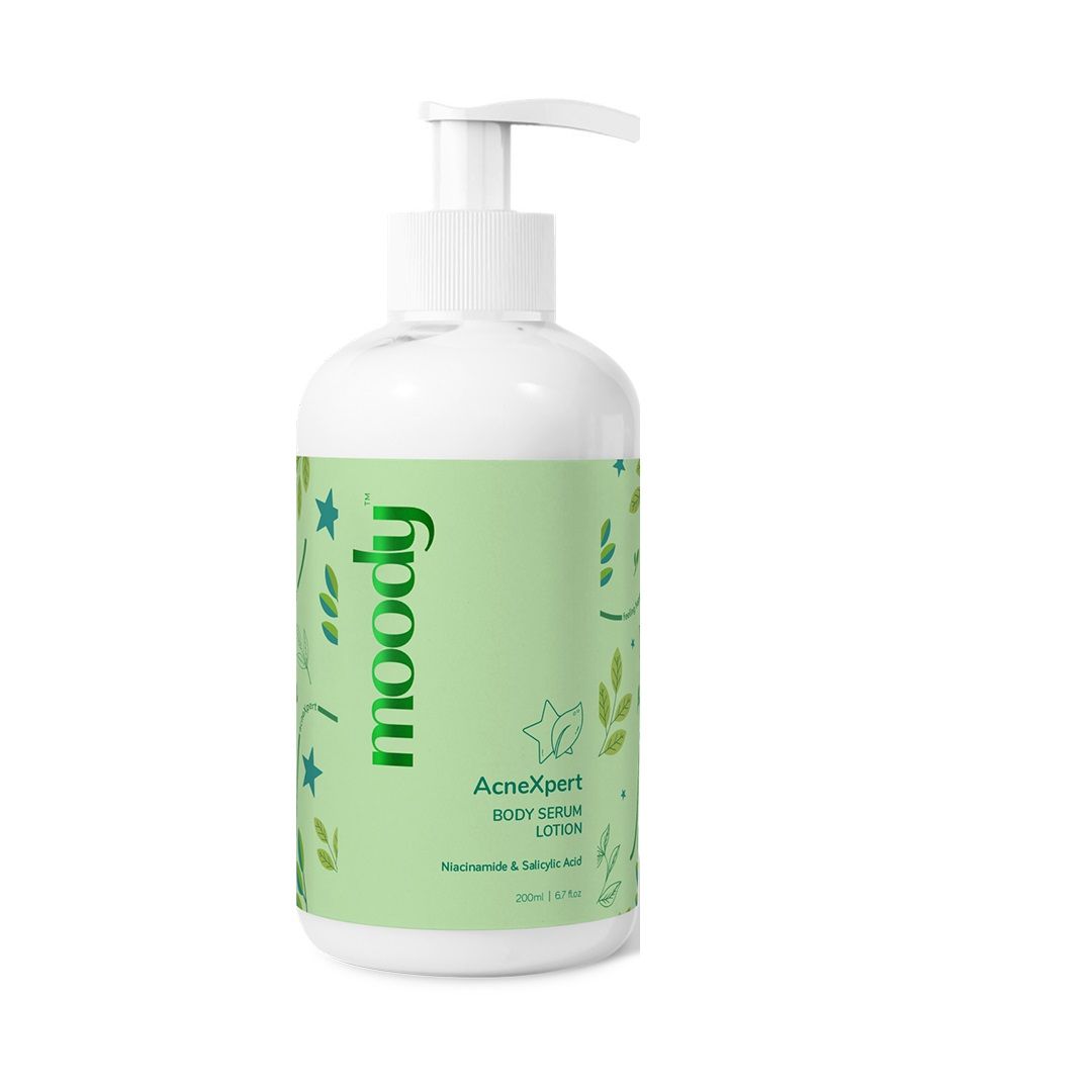 Moody AcneXpert Body Lotion with Green Tea & Salicylic Acid