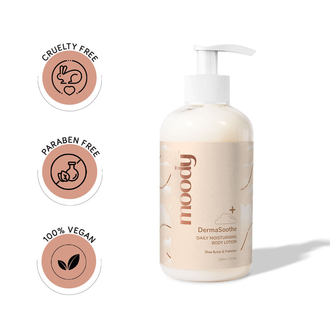 Moody DermaSoothe Body Lotion with Ceramides & Rice