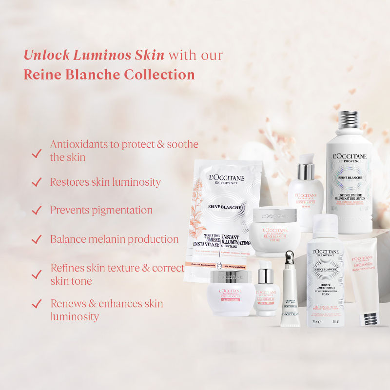 L'Occitane Reine Blanche Brightening Face Scrub