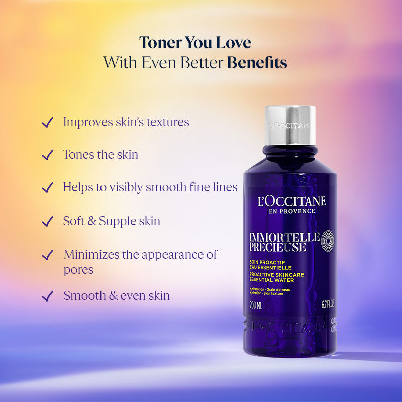 L'Occitane Immortelle Precious Essential Water - New Formula