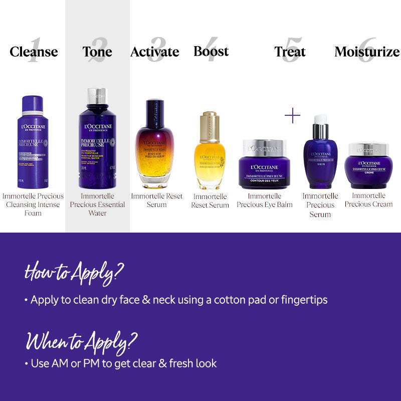L'Occitane Immortelle Precious Essential Water - New Formula