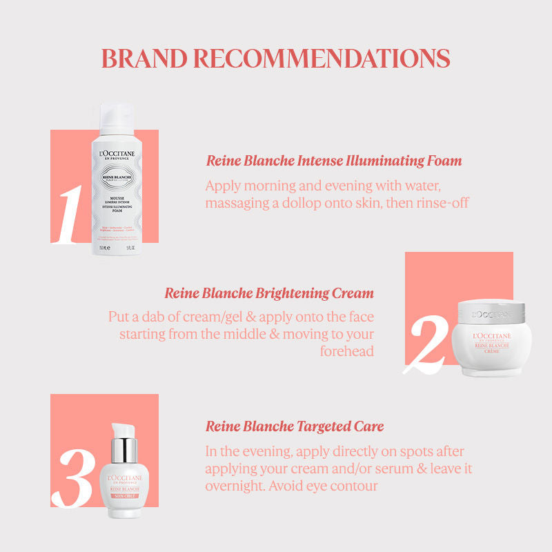 L'Occitane Reine Blanche Targeted Overnight Care