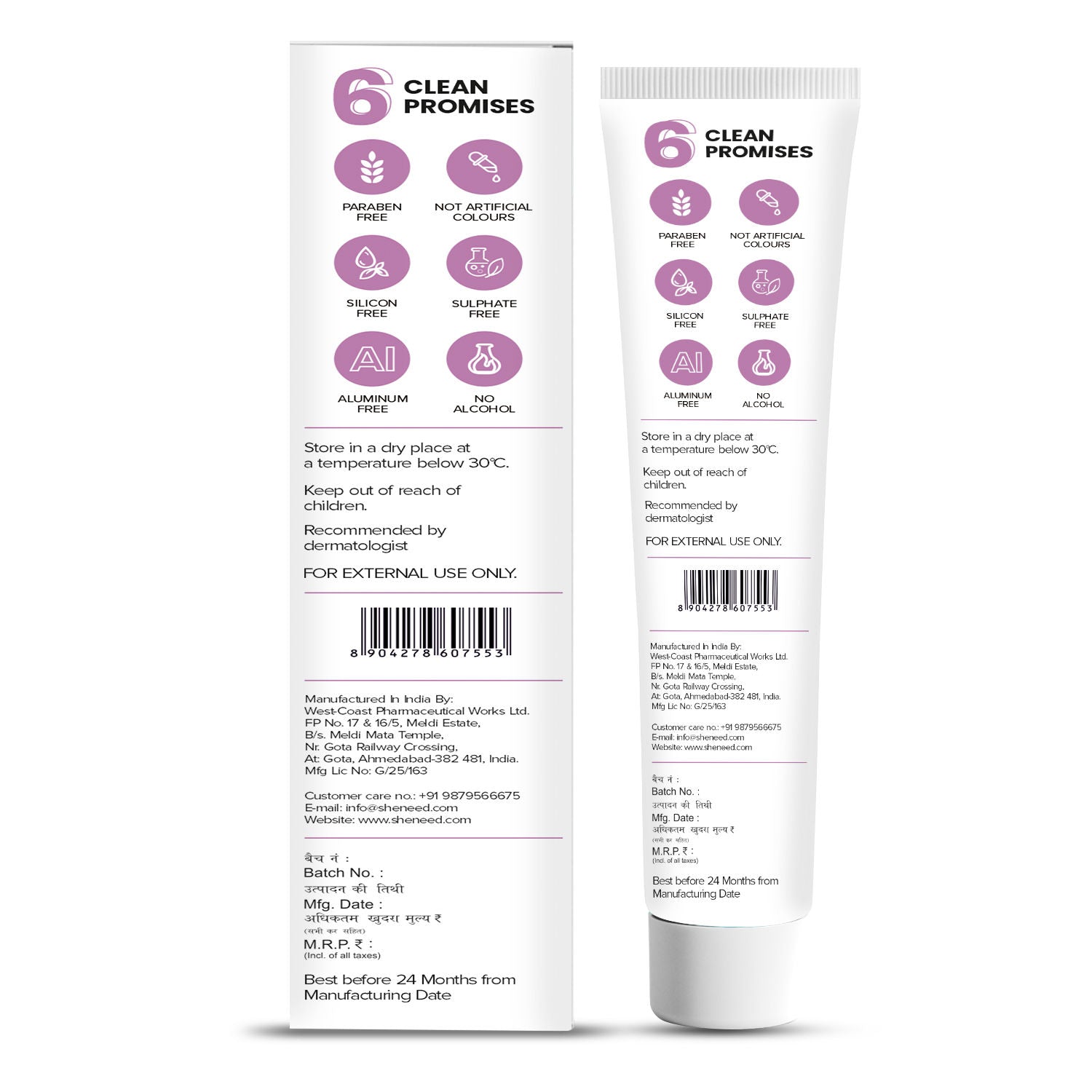 SheNeed Intimate Anti-Itch Cream + FREE SheNeed Intimate Anti-Itch Wipes