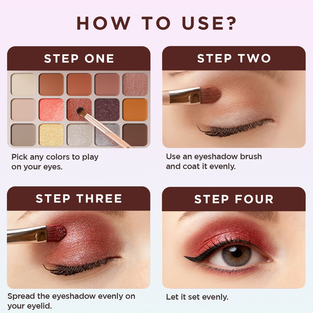 GLAM21 20 Color Eyeshadow Palette