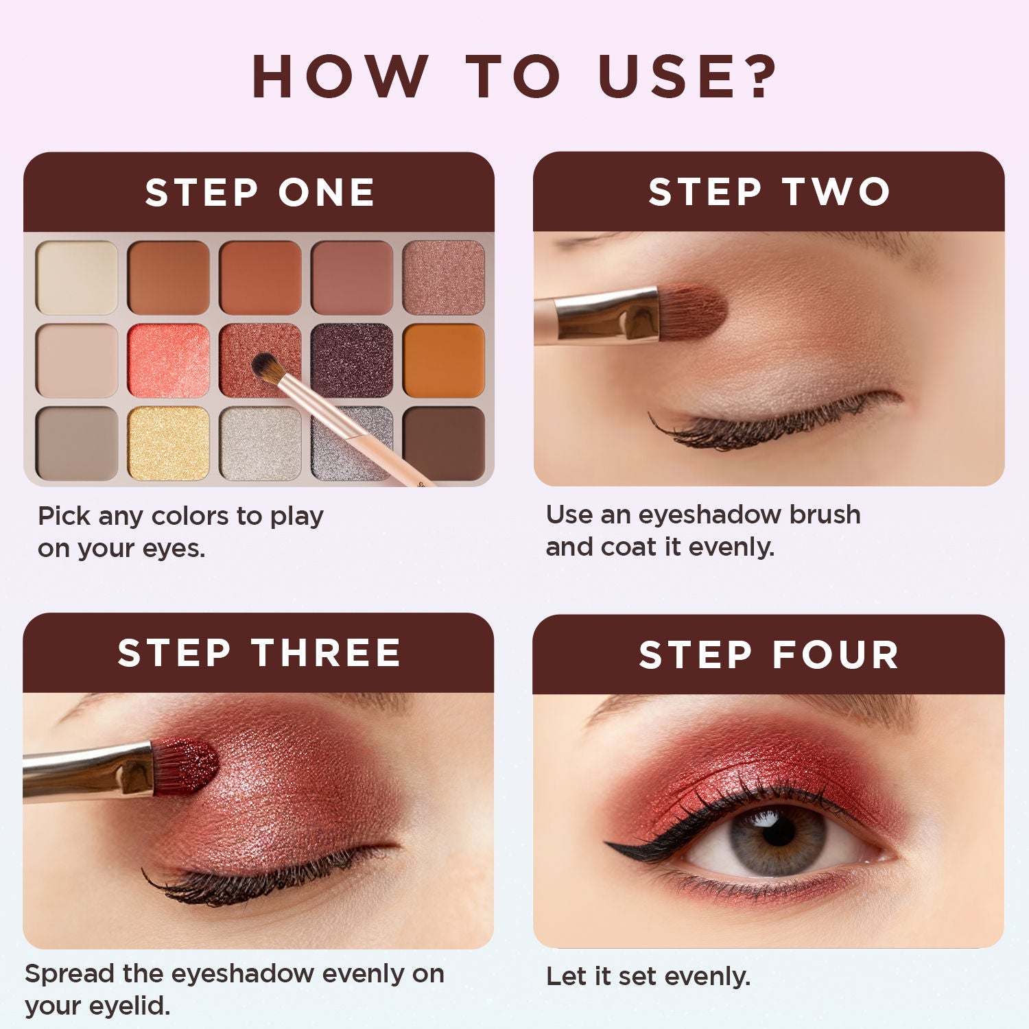 GLAM21 20 Color Eyeshadow Palette