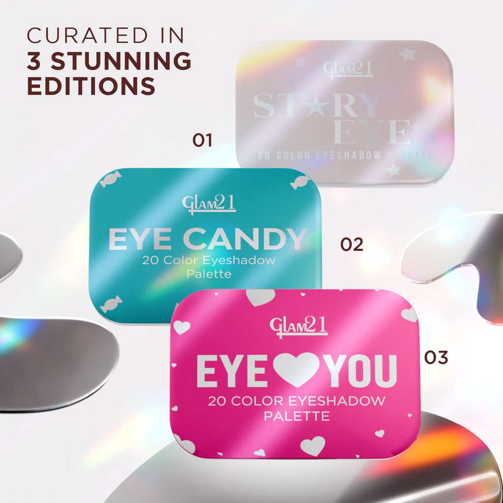 GLAM21 20 Color Eyeshadow Palette