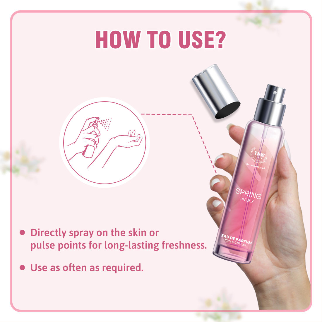 TNW The Natural Wash Spring Eau De Parfum (Perfume)