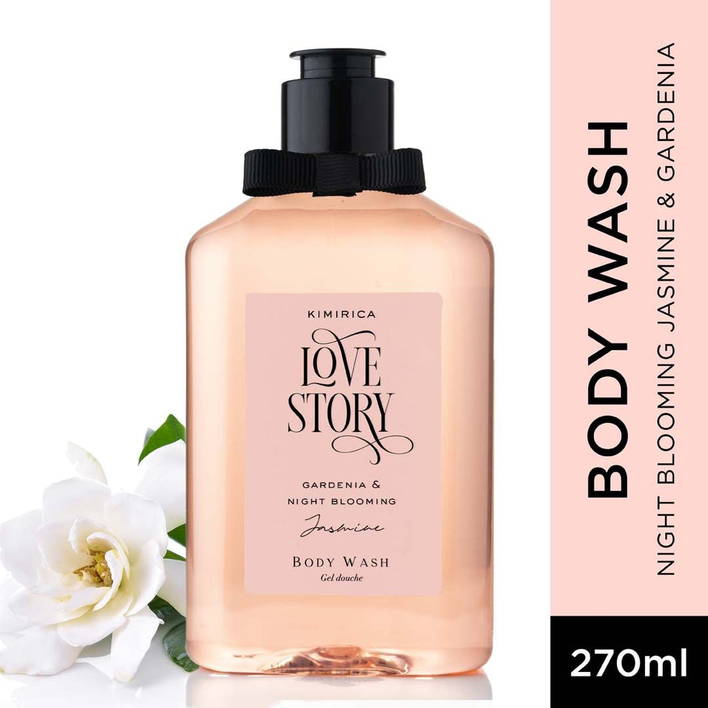 Kimirica Love Story Luxury Scented Body Wash For Soft And Supple Skin, 100% Vegan & Paraben Free