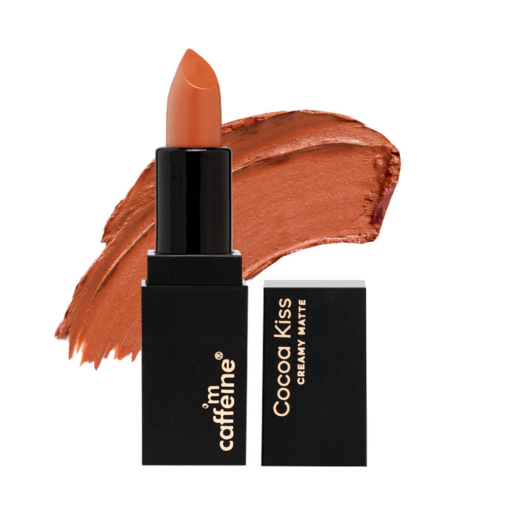 MCaffeine Cocoa Kiss Creamy Matte Lipstick
