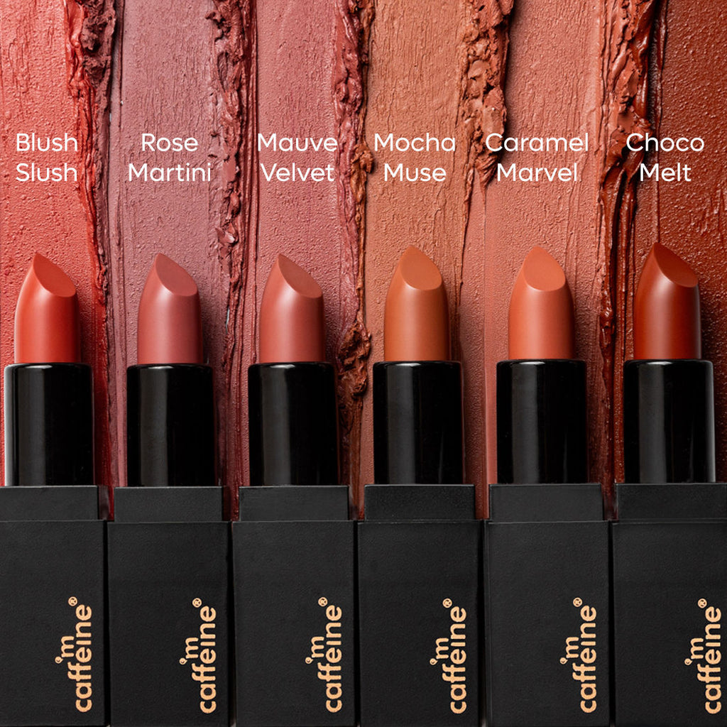 MCaffeine Cocoa Kiss Creamy Matte Lipstick