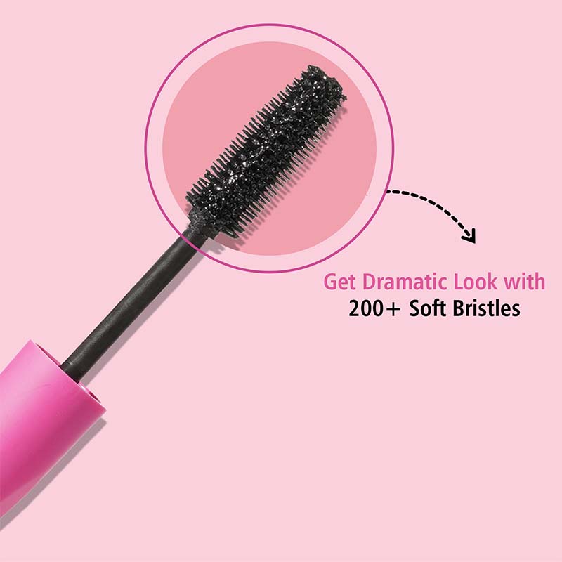 GLAM21 Xtreme Black Mascara Non-Clumping Water Proof - Black