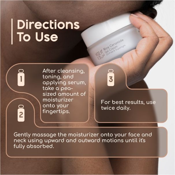 Beyond Rice Ceramide Moisturizer Oil & Fragrance Free Gel Cream