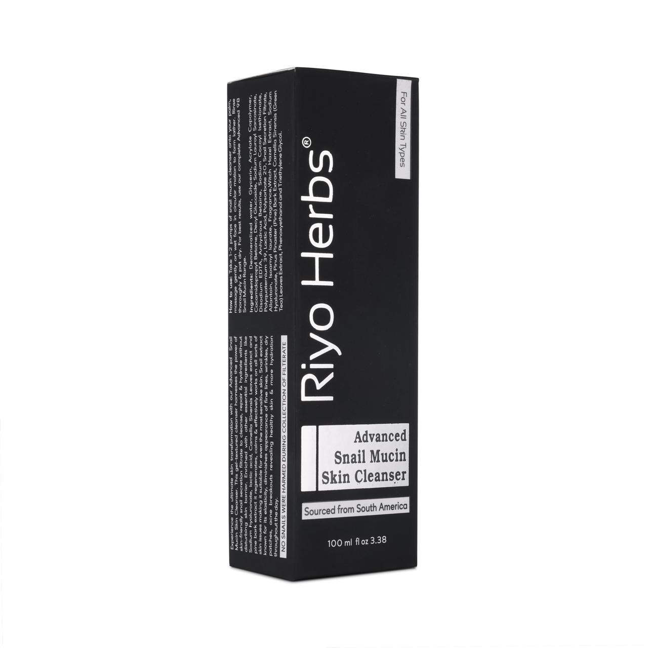 Riyo Herbs Advanced Snail Mucin Skin Cleanser