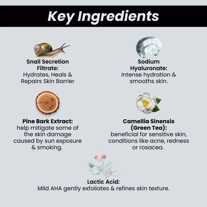 Riyo Herbs Advanced Snail Mucin Skin Cleanser