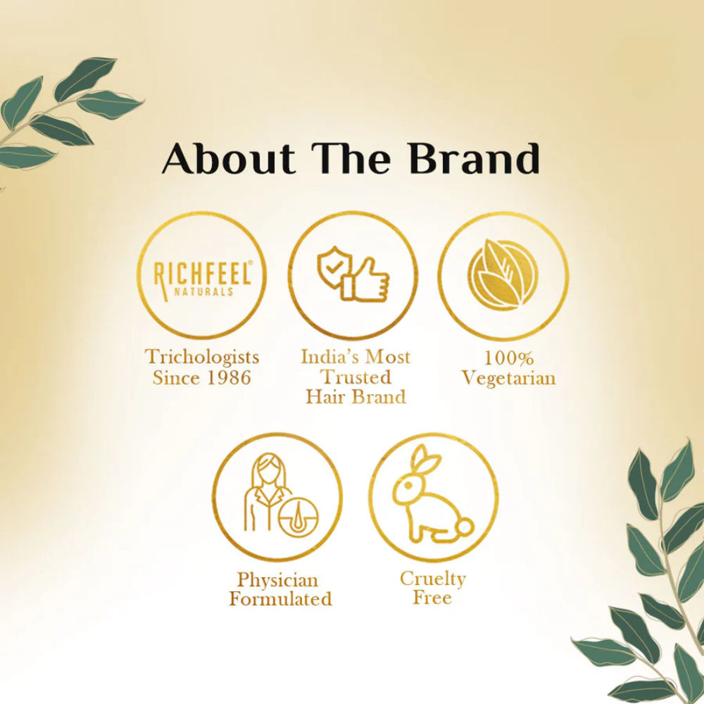 Richfeel Almond Body Lotion with 2X Almond Oil for Deep Moisturization & Smooth, Healthy Skin