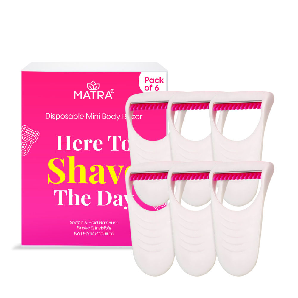 Matra Disposable Body Razor Mini Travel Shaver Razor For Smooth Painless Hair Removal