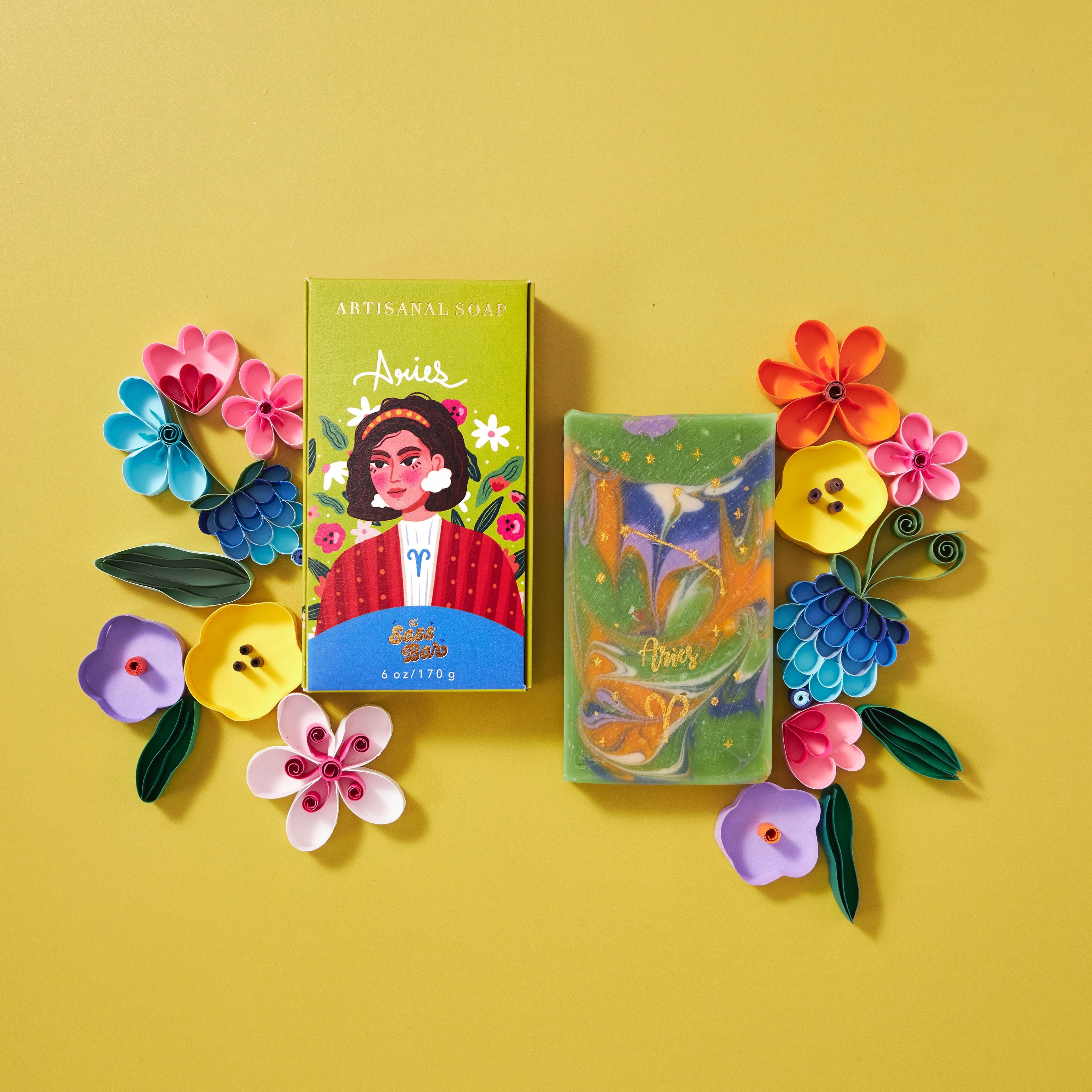 The Sass Bar Aries Star Sign Soap