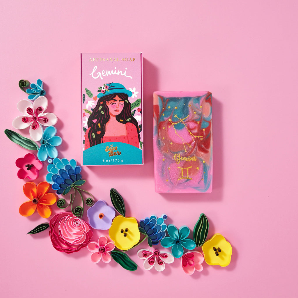 The Sass Bar Gemini Star Sign Soap