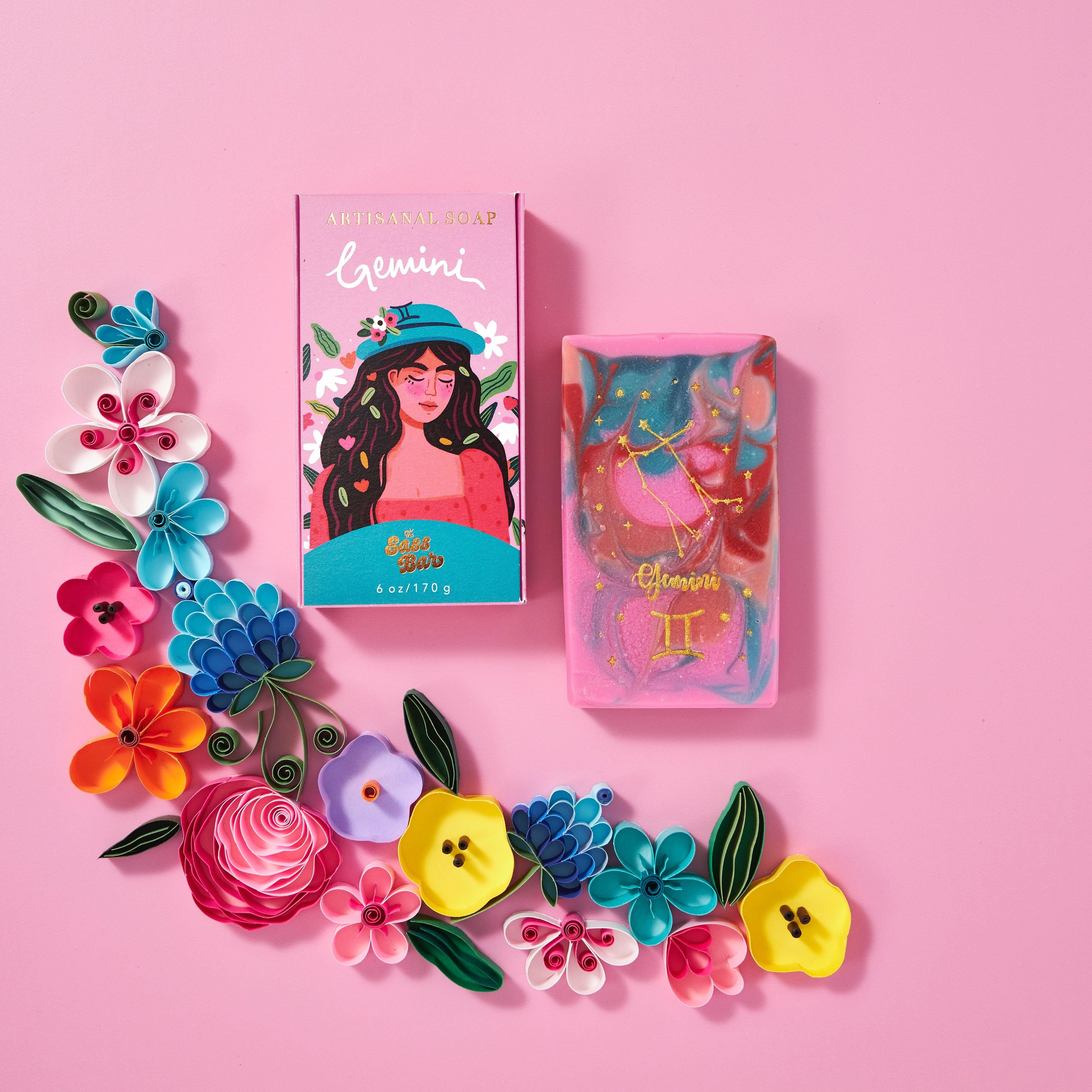 The Sass Bar Gemini Star Sign Soap