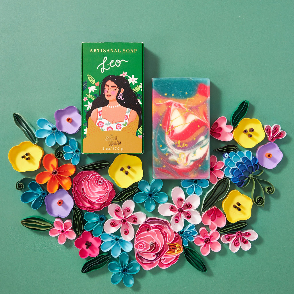 The Sass Bar Leo Star Sign Soap