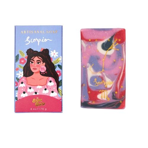 The Sass Bar Scorpio Star Sign Soap