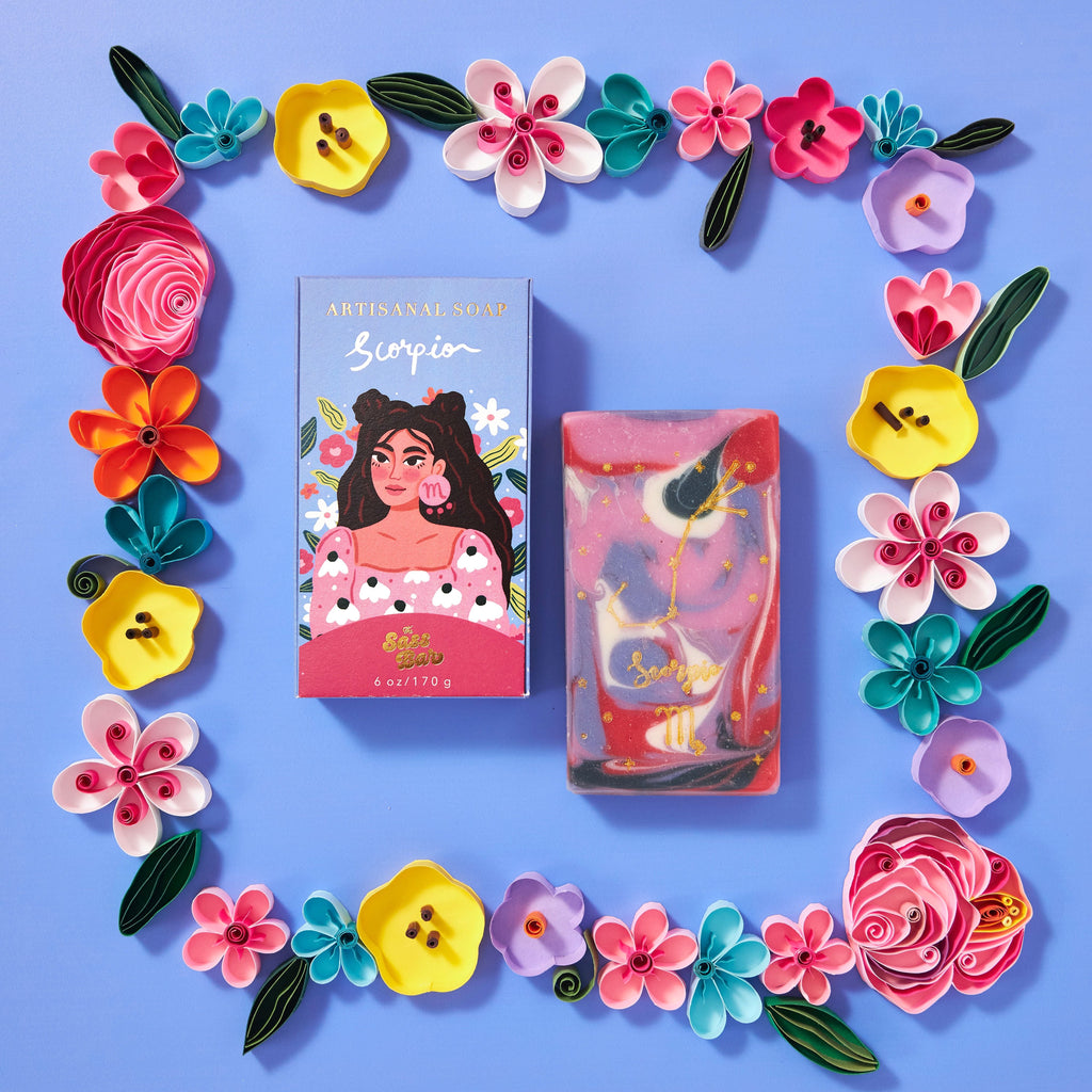 The Sass Bar Scorpio Star Sign Soap