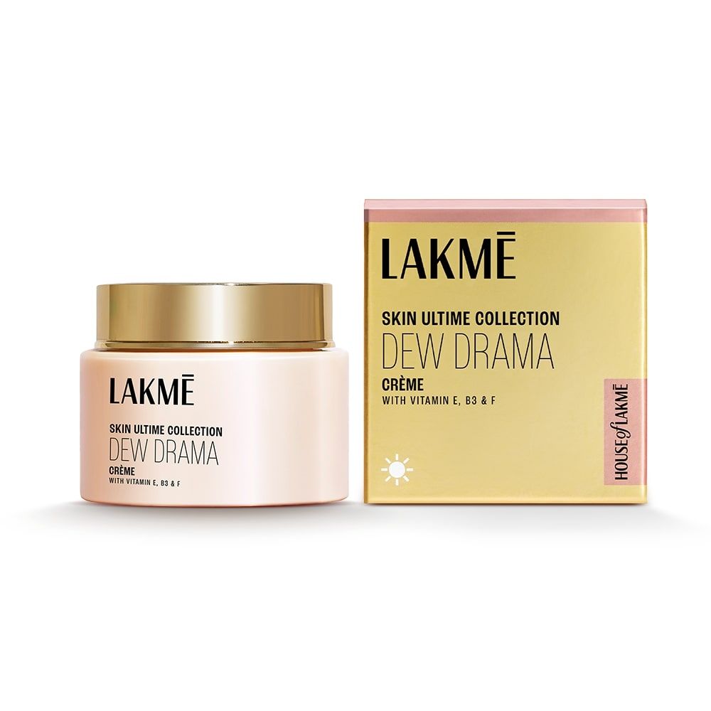 Lakme Dew Drama Gel Creme With With Vit E + Vit B + Vit F & Pro-Ceramides For Improved Skin Barrier