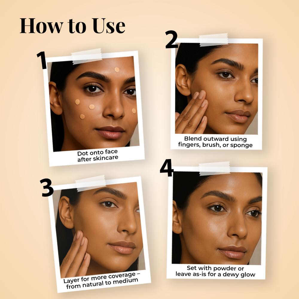 Just Herbs Serum Foundation SPF 30+
