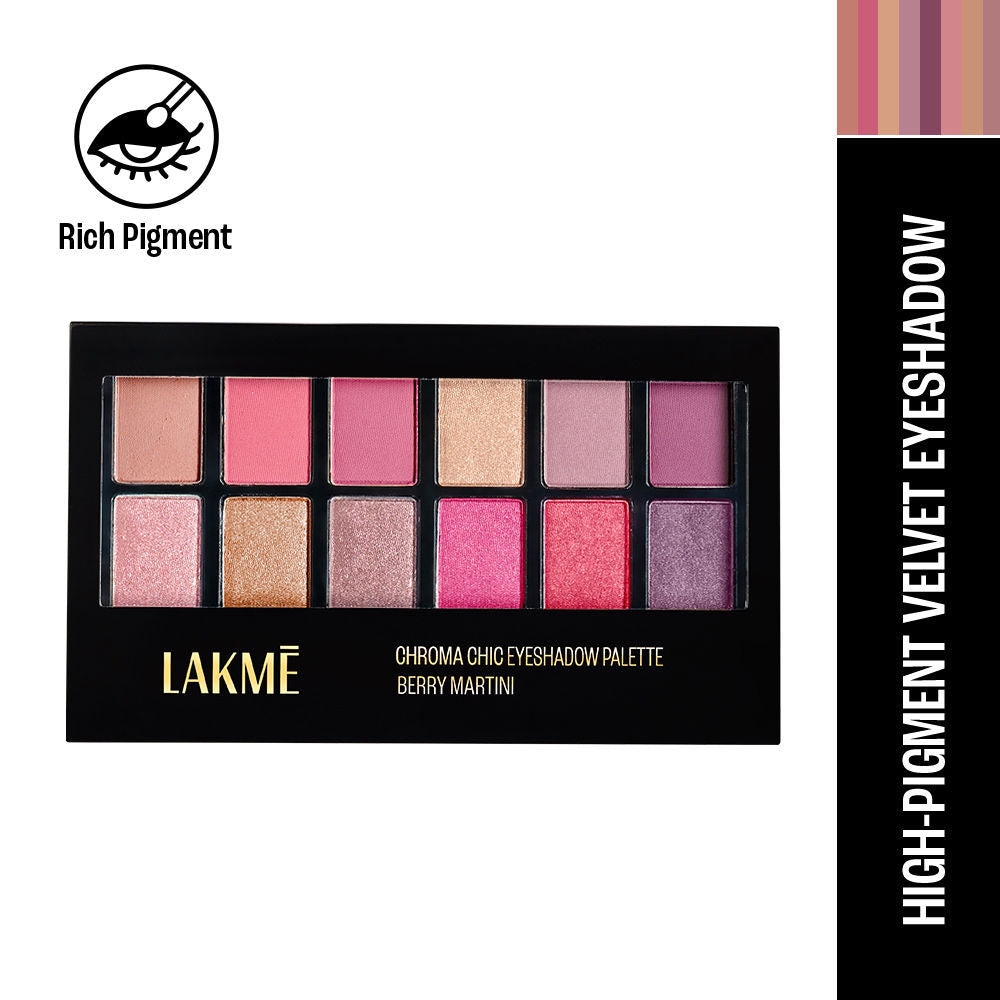Lakme Glitterati Chroma Chic Eye Shadow Palette