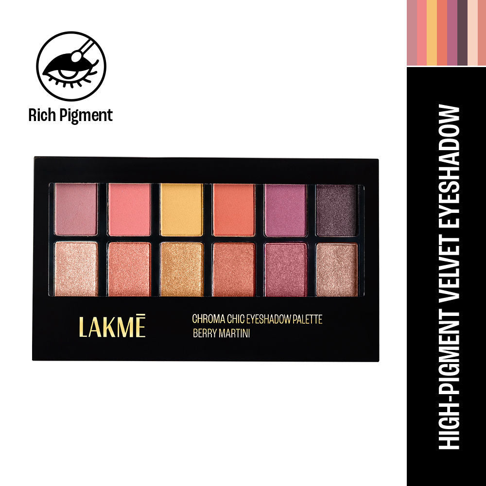Lakme Glitterati Chroma Chic Eye Shadow Palette