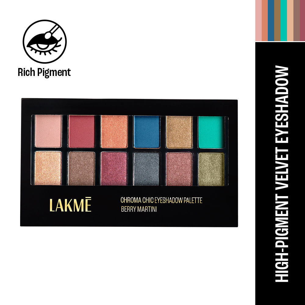 Lakme Glitterati Chroma Chic Eye Shadow Palette