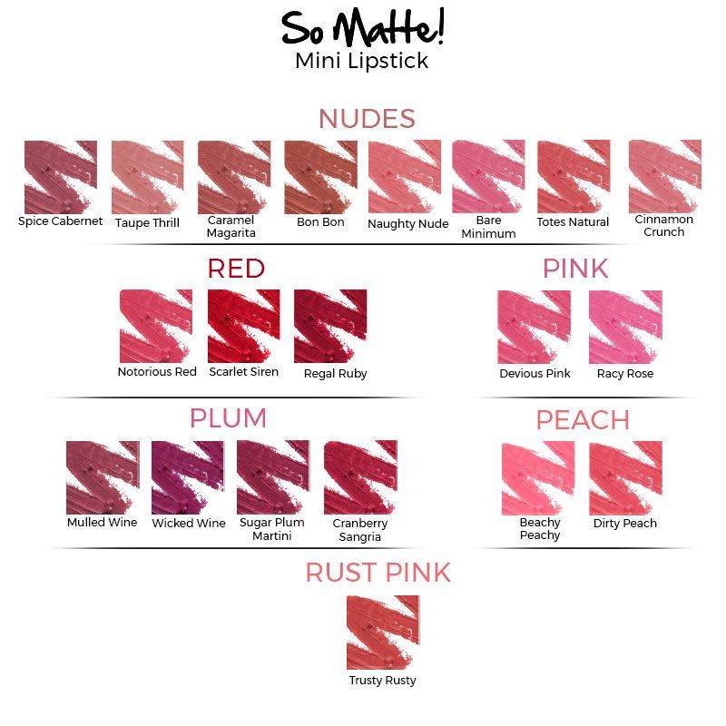 Nykaa Cosmetics So Matte! Mini Lipstick