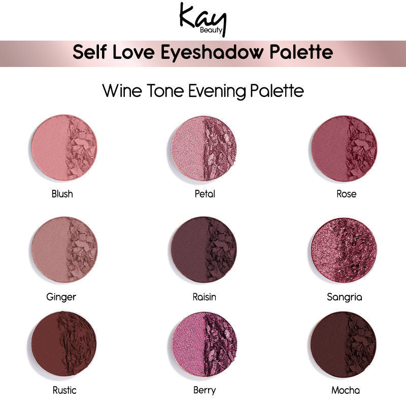 Kay Beauty Eyeshadow Palette - Carefree